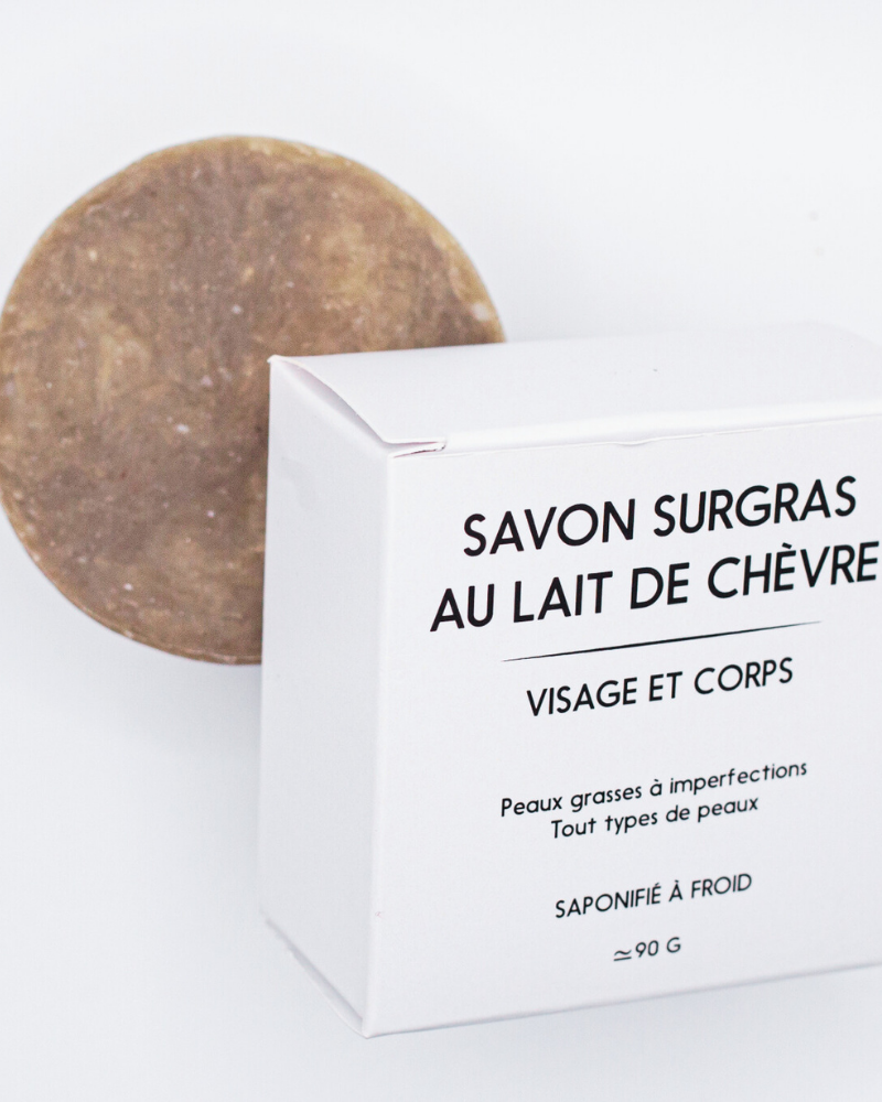 Savon Surgras au Lait de Chèvre et Arbe a Thé